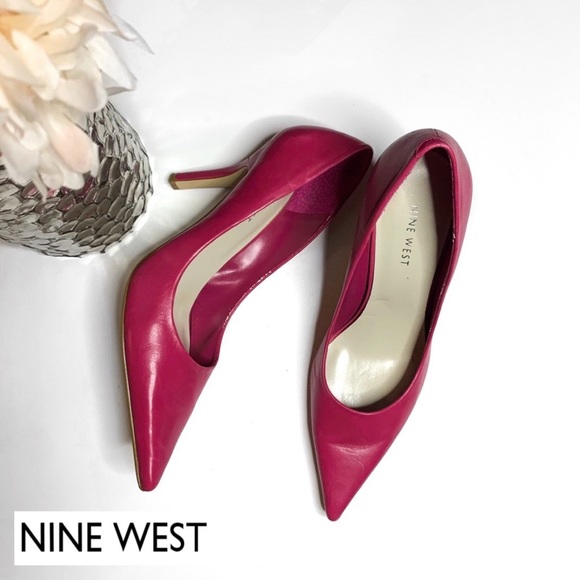 Nine West Shoes - | Nine West pink leather pumps | size 7